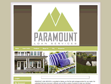 Tablet Screenshot of paramountls.com
